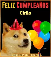 Memes de Cumpleaños Cirilo